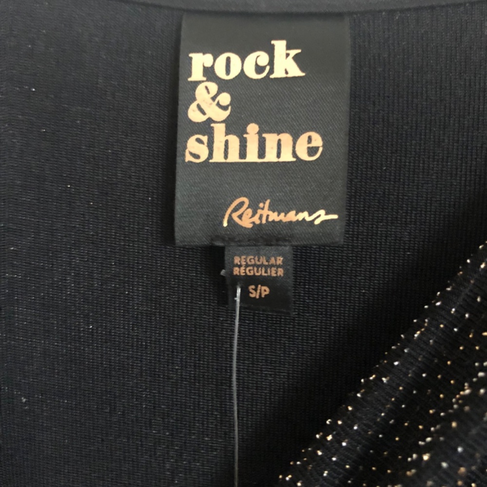 Shimmery Black Dress (NWT) - Picture 3 of 3